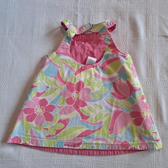 Gymboree girls 6-12 months reversible dress Palm Springs Line - Picture 5 of 5